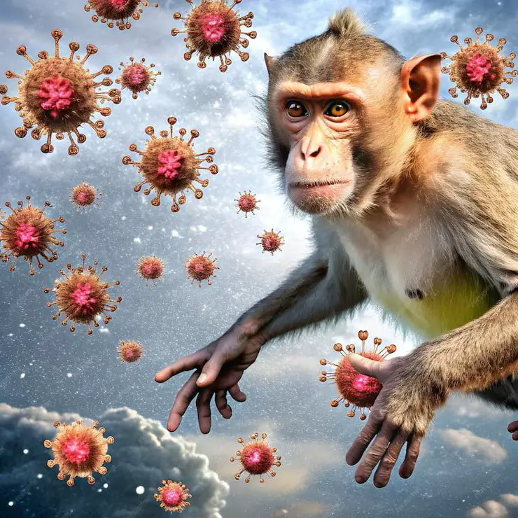 What are symptoms causes  and transmittion of Mpox monkey pox