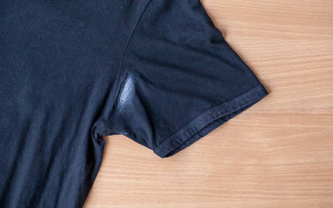 How to get rid of Deodorant Stain on Black Shirt 